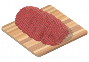 Ground-Beef-on-cutting-Board